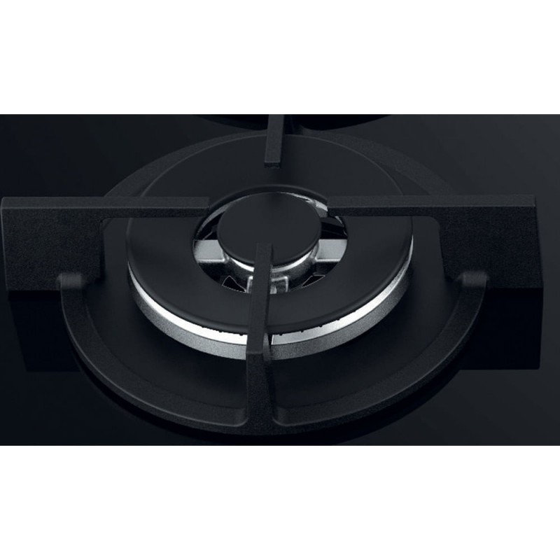 Whirlpool AKT 625/NB1 - Zwart - Ingebouwd - 59 cm - Gaskookplaat - 4 zone(s)