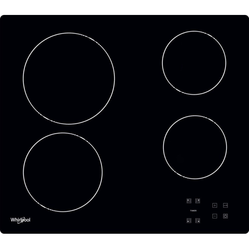 Whirlpool AKT 8090 NE - Keramische Kookplaat - 4 HiLight kookzones
