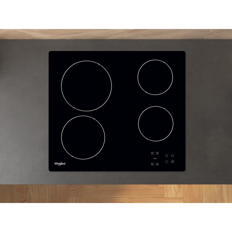 Whirlpool AKT 8090 NE - Keramische Kookplaat - 4 HiLight kookzones