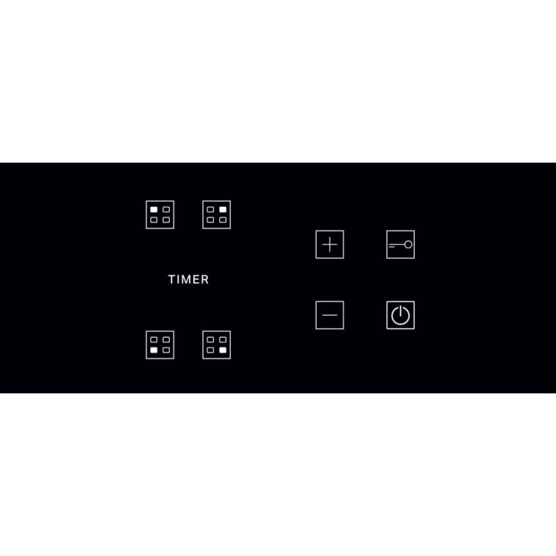 Whirlpool AKT 8090 NE - Keramische Kookplaat - 4 HiLight kookzones