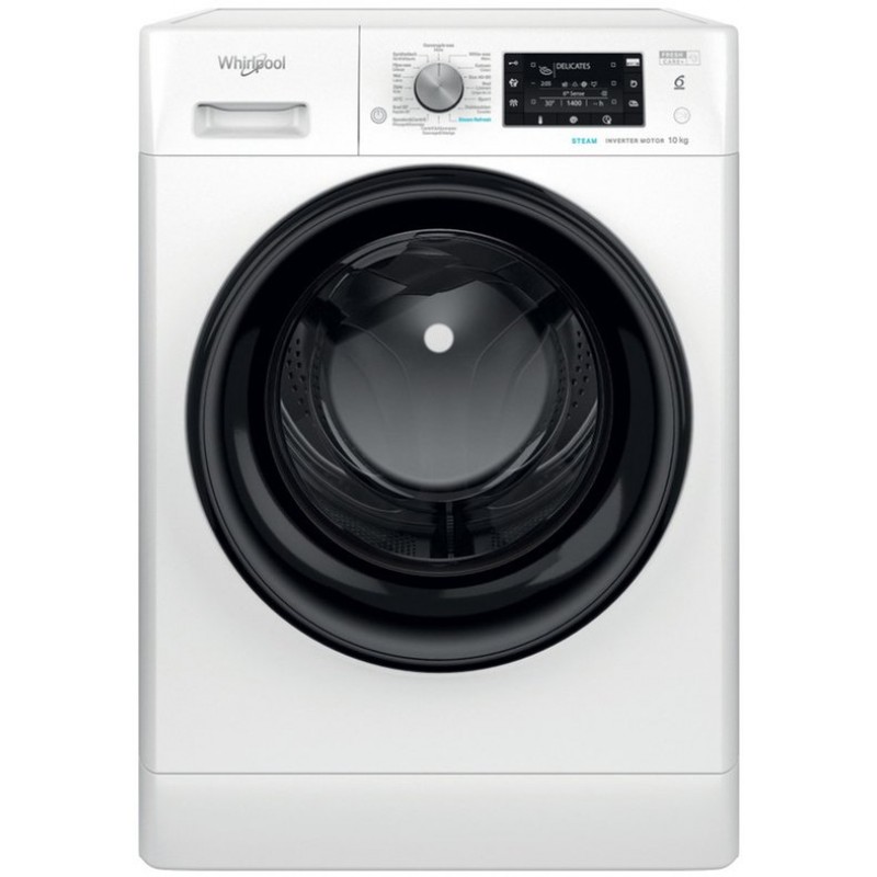 Whirlpool FFD 10489E BV BE - Wasmachine - Voorbelading - 10 kg - 1400 RPM - Wit