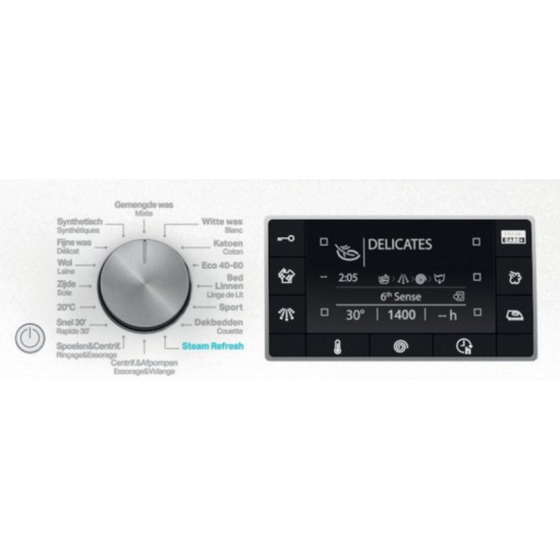 Whirlpool FFD 10489E BV BE - Wasmachine - Voorbelading - 10 kg - 1400 RPM - Wit