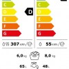 Whirlpool Ffwdb 864349 Bv Ee Was-droogcombinatie 8kg-6kg 1400t