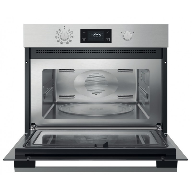 Whirlpool MBP A540 X Zwart, Roestvrijstaal Combinatiemagnetron Ingebouwd 40 l 900 W