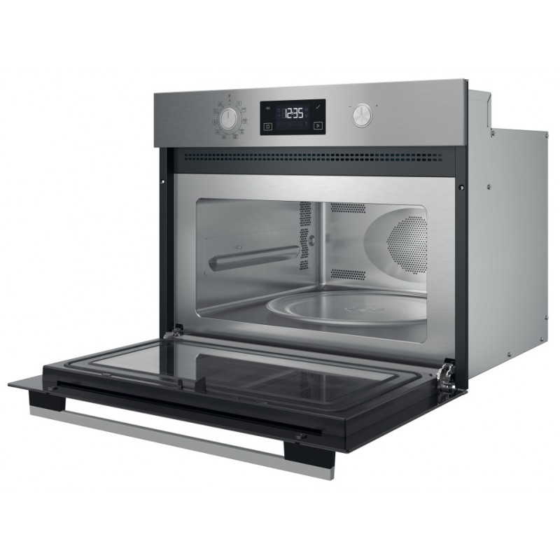 Whirlpool MBP A540 X Zwart, Roestvrijstaal Combinatiemagnetron Ingebouwd 40 l 900 W