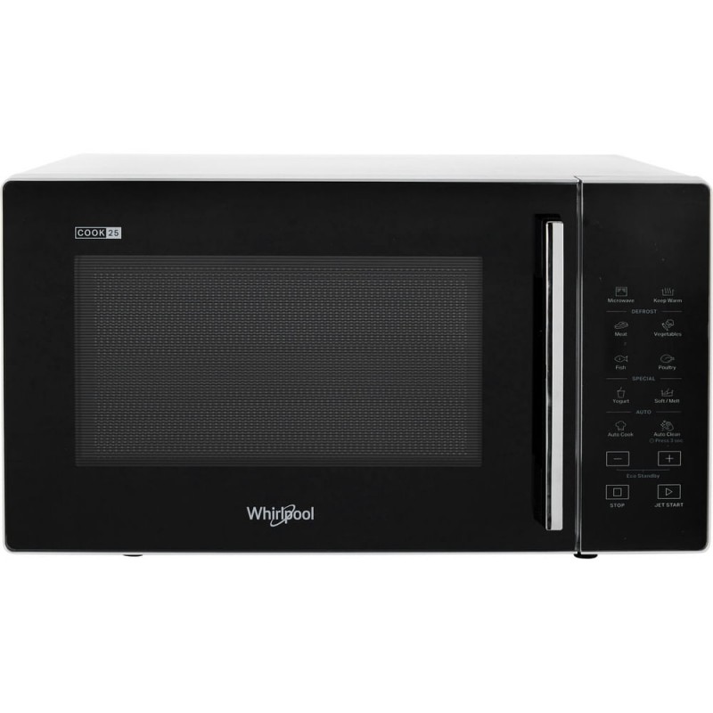 Whirlpool MWP 251 SB - Solo Magnetron - Zilver/Zwart