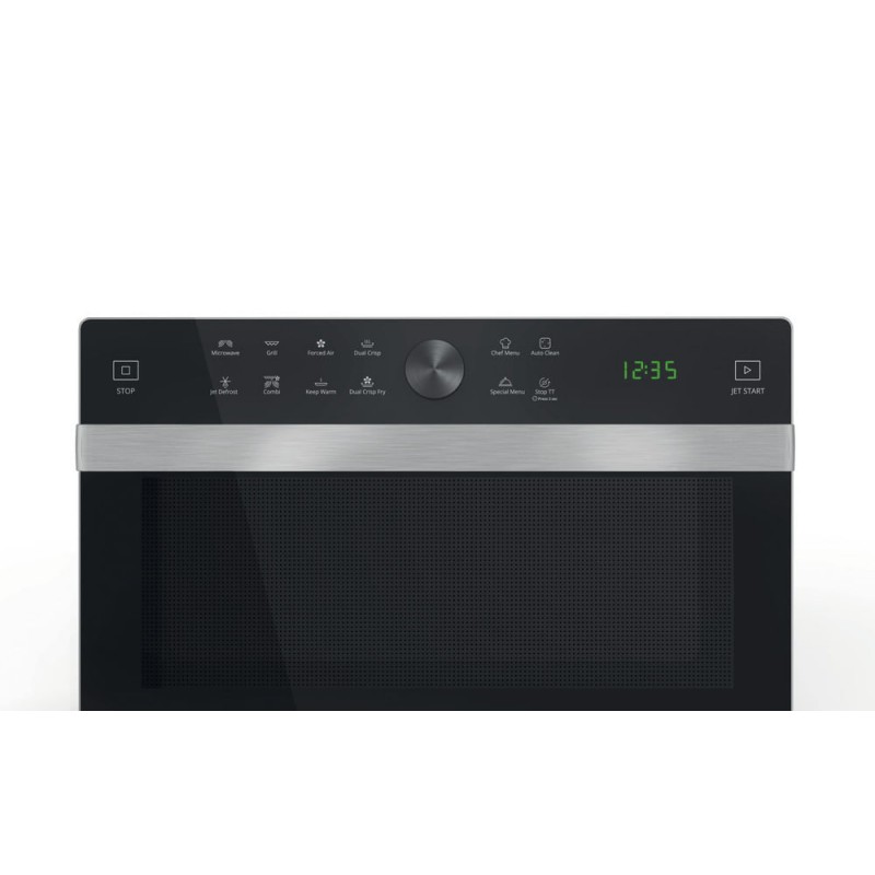 Whirlpool MWSC 833 B - Vrijstaande combimagnetron - Zwart