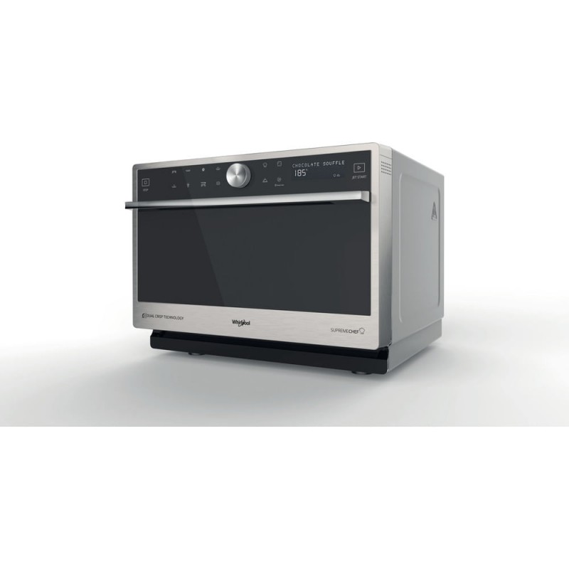 Whirlpool Supreme Chef MWSC 9133 SX - Combimagnetron - 33 liter - 1000 watt - Zilver