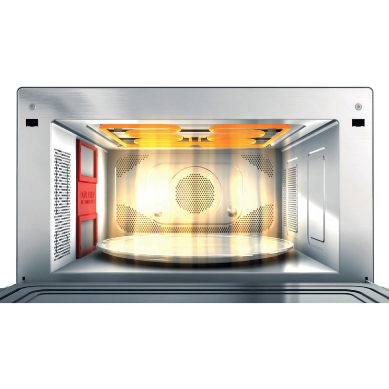 Whirlpool Supreme Chef MWSC 9133 SX - Combimagnetron - 33 liter - 1000 watt - Zilver