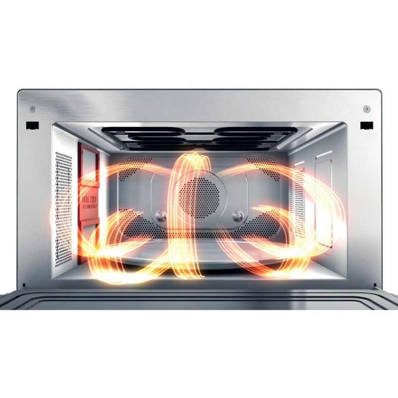 Whirlpool Supreme Chef MWSC 9133 SX - Combimagnetron - 33 liter - 1000 watt - Zilver
