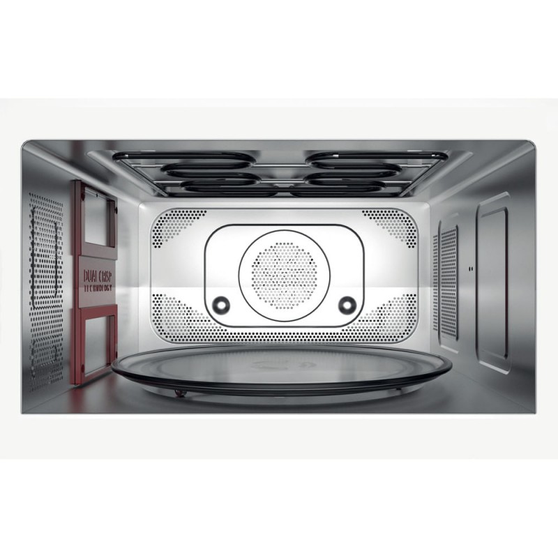 Whirlpool Supreme Chef MWSC 9133 SX - Combimagnetron - 33 liter - 1000 watt - Zilver