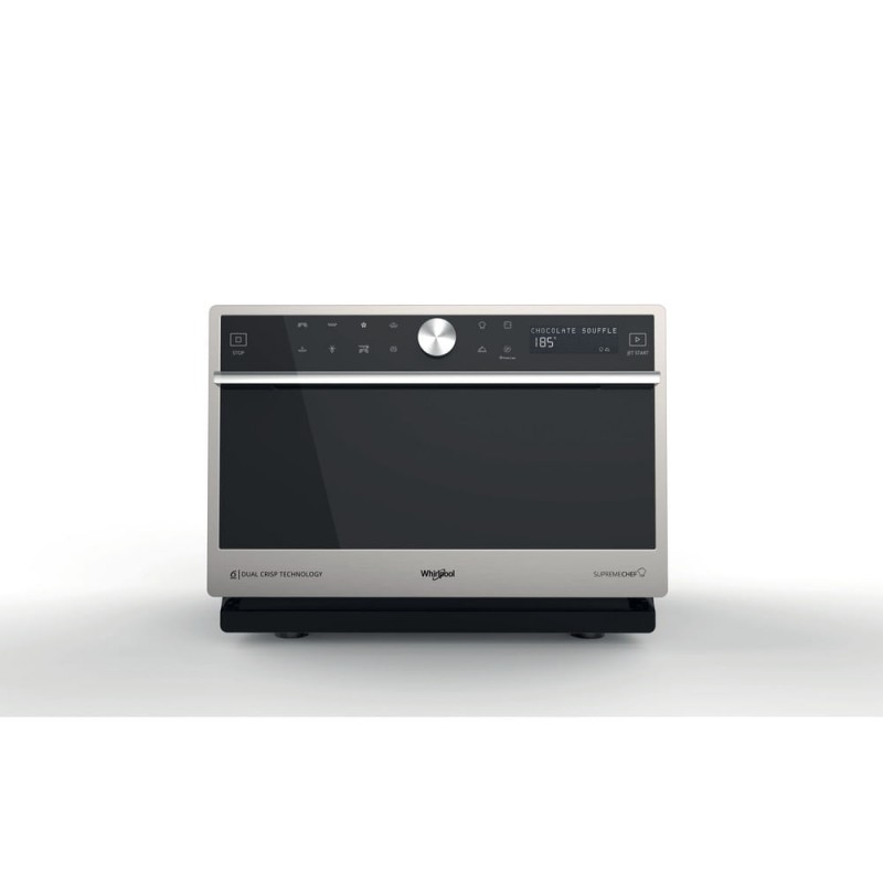 Whirlpool Supreme Chef MWSC 9133 SX - Combimagnetron - 33 liter - 1000 watt - Zilver