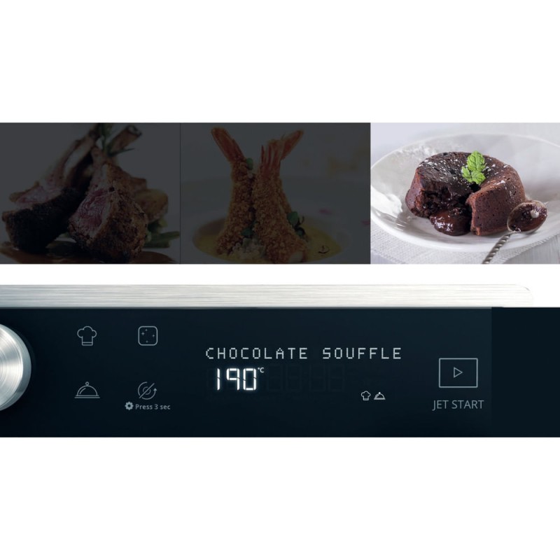 Whirlpool Supreme Chef MWSC 9133 SX - Combimagnetron - 33 liter - 1000 watt - Zilver