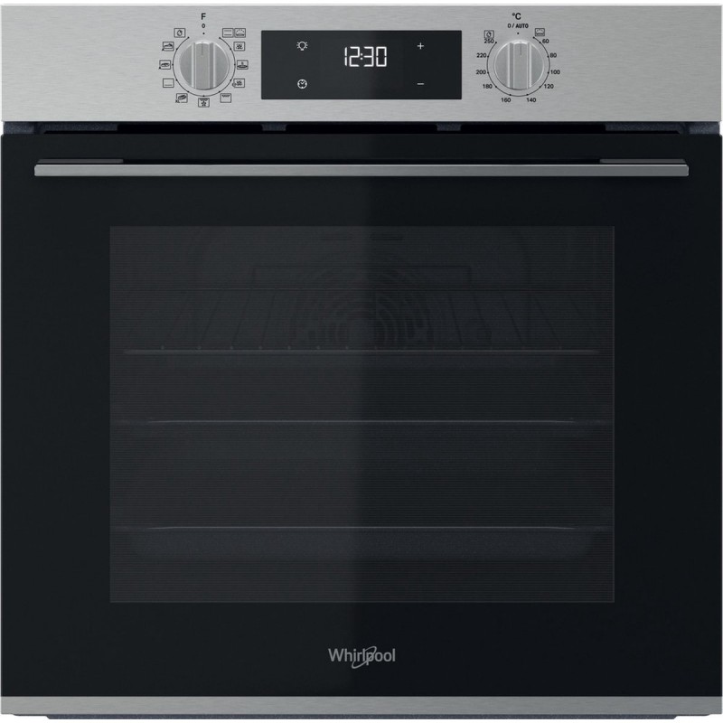 Whirlpool multifunctionele inbouwoven: roestvrij staalkleur, - OMK58HR0X