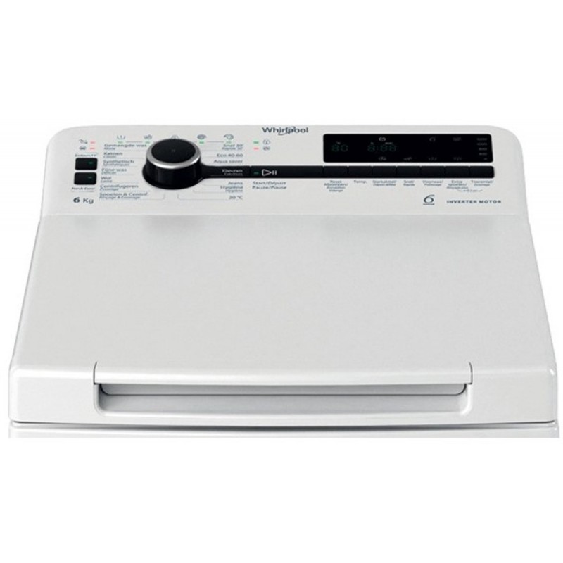 Whirlpool TDLR 6261BS BE - Bovenlader wasmachine - 6,0 kg
