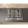 gaskookplaat 58cm 4 branders 7800w RVS - whirlpool - TGML660IX