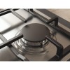 gaskookplaat 58cm 4 branders 7800w RVS - whirlpool - TGML660IX