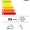 Whirlpool W7FHS51X - Energieklasse B - Besteklade - Stille vaatwasser