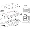 Whirlpool B B4877 NE - Inductie kookplaat