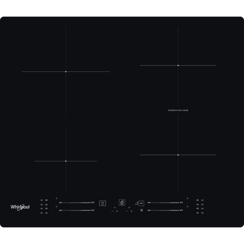 whirlpool inductiekookplaat wbs2560ne - whirlpool - WBS2560NE