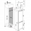 Whirlpool WHC18 T574 P Ingebouwd 250 l Wit