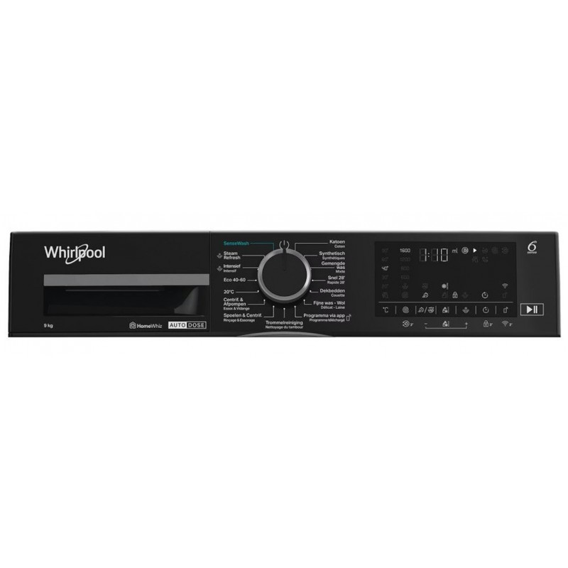 Whirlpool WPM 966W ADS BE Wasmachine Energielabel A Automatisch doseren