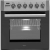 Wiggo - WO-E639RXX - Vrijstaand - Gasfornuis - Wok - 60 cm - 66 Liter - 4 pitten - Energieklasse B - Rvs