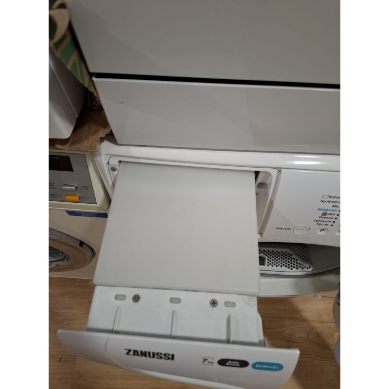 Refurbished - Zanussi ZDH7332P - Warmtepompdroger - 7 kg - 66 dB - Energieklasse A+