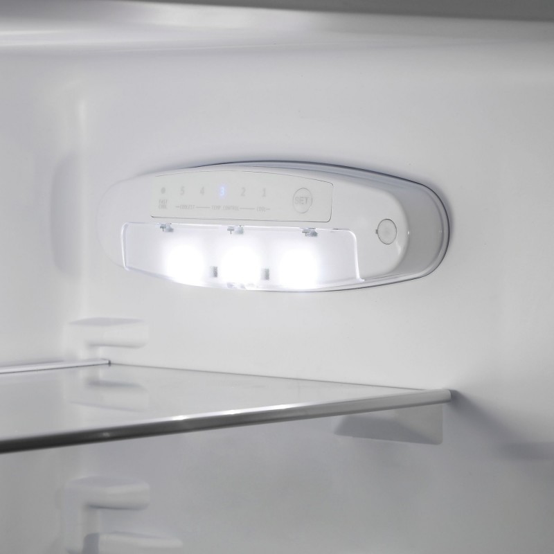 Candy CCG1L314CB Koel-Vriescombinatie - Compacte koelkast met Vriezer - Vrijstaand 157L - Zwart - Energielabel c
