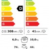 Candy GWD 4106B8-S - Was-droogcombinatie - 10+6kg - A-20%/D - Extra stil (70 dB) - Soft Drum - 16 programma’s
