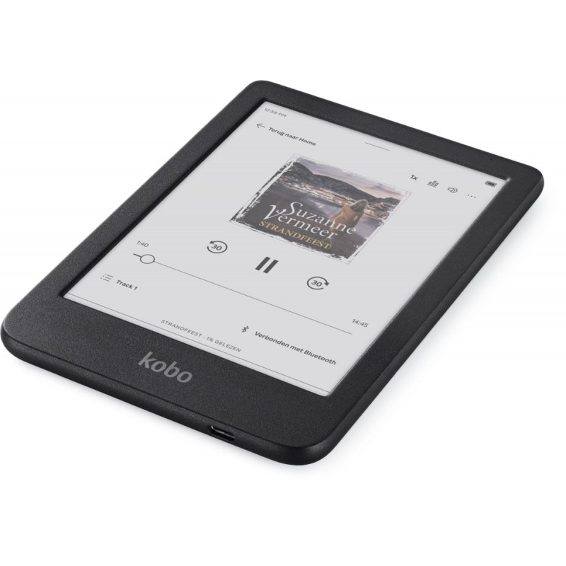 Kobo Clara Colour - E-reader - 6 inch kleurenscherm - 16GB - Luisterboeken - Zwart