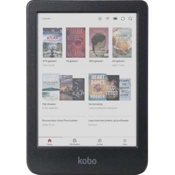 Kobo Clara Colour - E-reader - 6 inch kleurenscherm - 16GB - Luisterboeken - Zwart