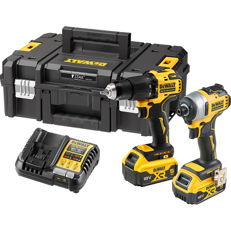 DeWALT DCK2062P2T-QW combopack 18V 2x 5,0Ah Li-ion
