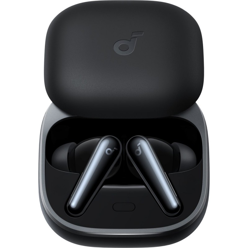soundcore Liberty 5 by Anker - Draadloze oordoppen met noise-cancelling - 2x sterkere stemonderdrukking - Realtime adaptieve noise canceling - Snelladen - Dolby Audio - Heldere gesprekken met 6 microfoons en AI - Lange batterijduur