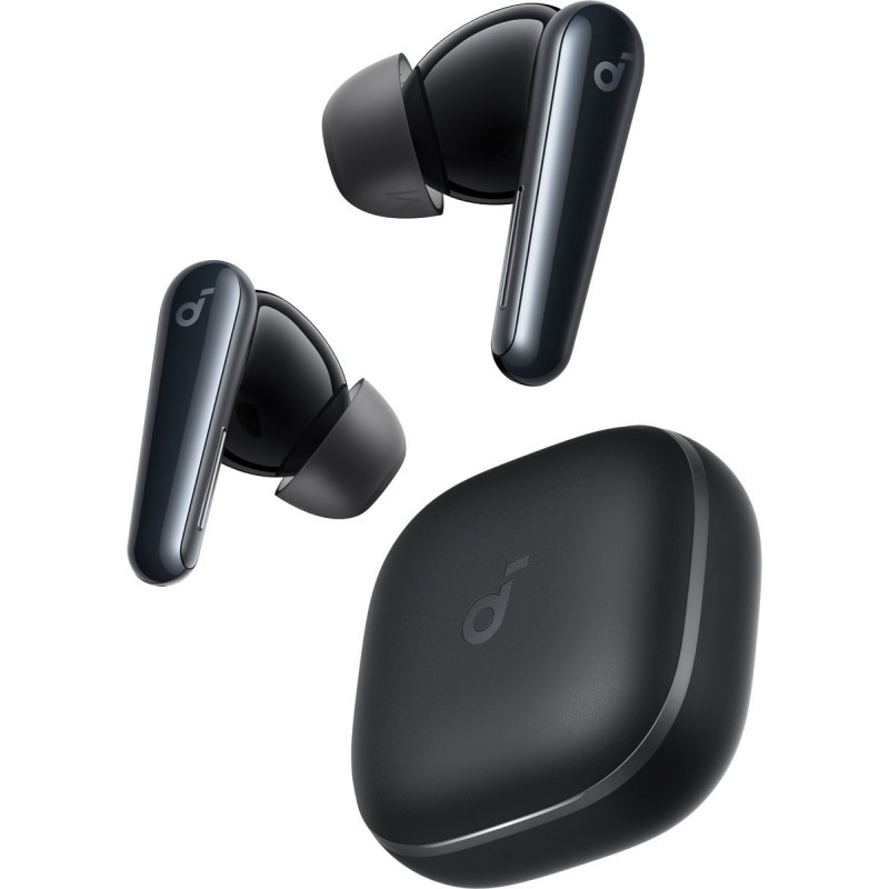soundcore Liberty 5 by Anker - Draadloze oordoppen met noise-cancelling - 2x sterkere stemonderdrukking - Realtime adaptieve noise canceling - Snelladen - Dolby Audio - Heldere gesprekken met 6 microfoons en AI - Lange batterijduur