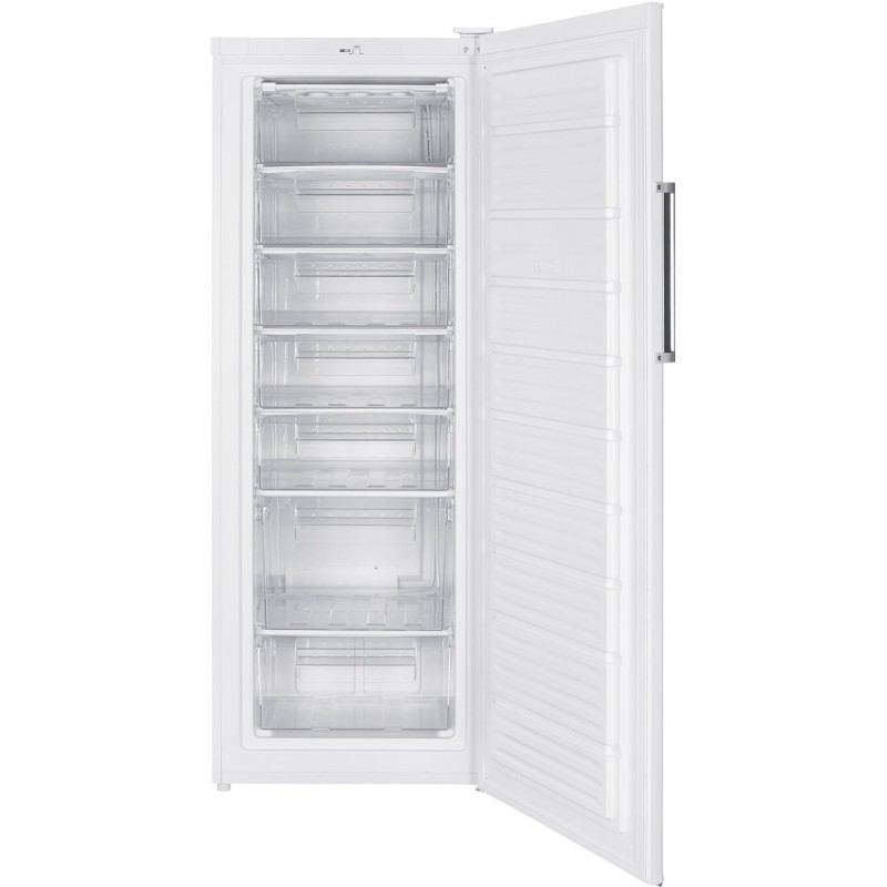 MPM-245-ZS-16 Vriezer 242 L – 7 lades – Snelvriesfunctie – Omkeerbare deur – Energieklasse E – 40dB – Wit
