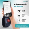 MijnSOS® SOS Noodknop - Alarmknop voor Ouderen - GPS Tracker 4G - Senioren Alarmhorloge - Valdetectie - Personenalarmering Dementie - Hartslag-, Bloeddruk- & Temperatuurmeting - Waterdicht IP67 - Inclusief App