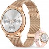 Norva - Smartwatch voor Dames - Geschikt voor elke smartphone - Slaapmonitor - Bellen - Muziek - Lange batterijduur - 100+ Sportmodi - Dames horloge - Incl. extra bandje