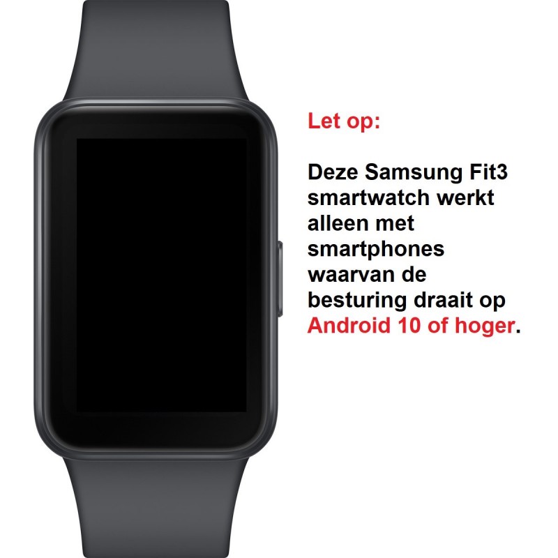 Samsung Galaxy Fit3 - Activity Tracker - Dark Gray