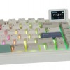 EPOMAKER RT82 Retro White 75% Sea Salt Silent Switch Hotswap RGB Draadloos Mechanisch Gamingtoetsenbord Engels