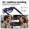 Royal Empire Smart Glasses Pro, Slimme Bril met Camera en AI Vertaling - NL App - Open-Ear Audio & Bellen - Inclusief 3 Verwisselbare Glazen - Zwart
