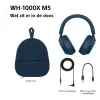 Sony WH-1000XM5 – Draadloze koptelefoon met Noise Cancelling - Blauw