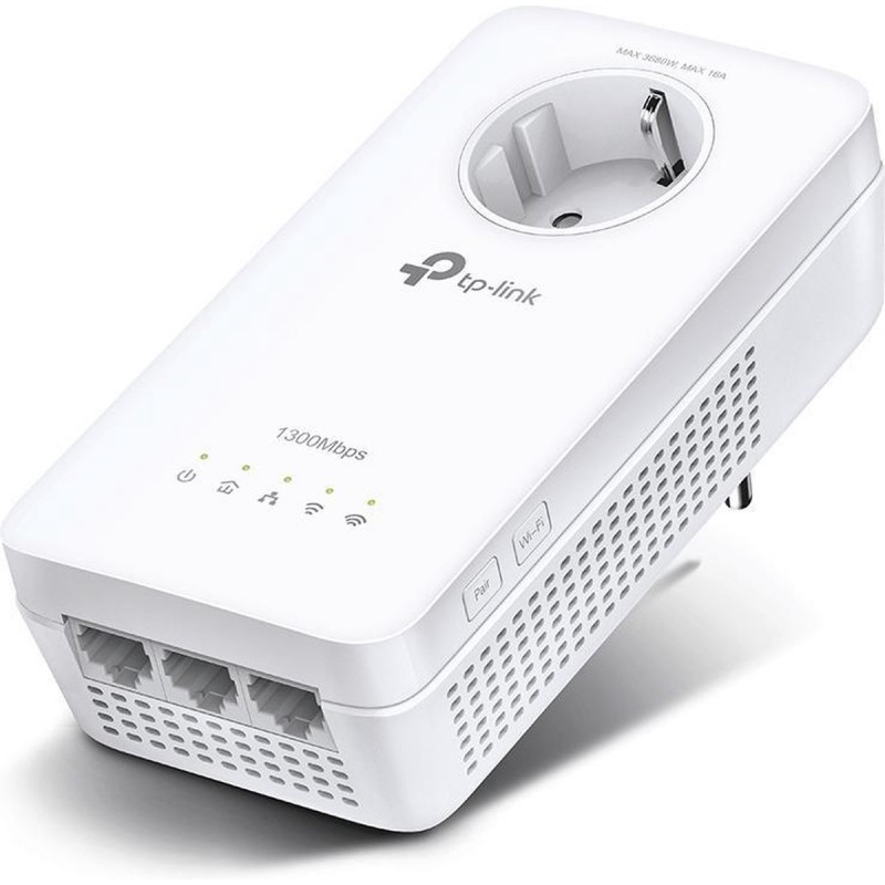 TP-Link TL-WPA8631P - Powerline Adapter - WiFi Versterker - Uitbreiding - 1-Pack