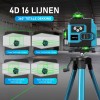 Trimmex® Kruislijnlaser + Statief - 16 Zelfnivellerend Bouwlaser - Inclusief Opbergtas - 360° - Lijnlasers - Laser Waterpas - Inclusief accessoires - 2 accu's