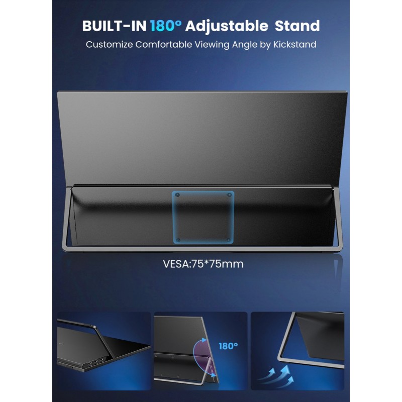 UPERFECT 17.3" Gaming Draagbare monitor