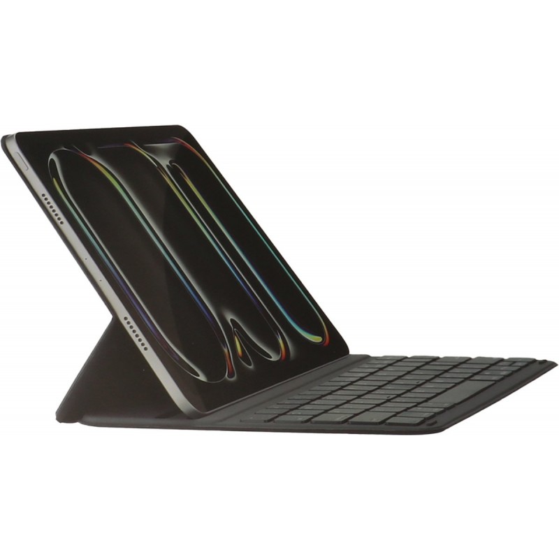Toetsenbord Hoes Geschikt voor iPad Air 11 inch (2026, M4/2025, M3/2024, M2) - Casemania Bluetooth Magnetisch Smart Folio Draadloos Keyboard Case met Stand - Smart Cover met QWERTY Wireless Toetsenbord - Grijs