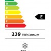 Electrolux diepvrieskast EUT6NE26X (staal) - energieklasse E