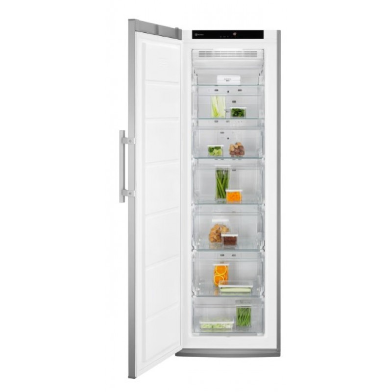 Electrolux diepvrieskast EUT6NE26X (staal) - energieklasse E