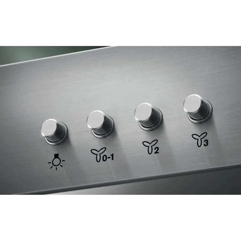 Electrolux LFC319X, 420 m³/uur, Afvoerend/recirculerend, E, E, D, 66 dB