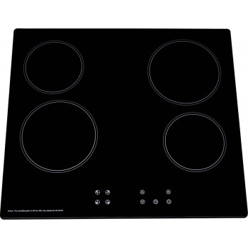 Exquisit EKC601-2.2 - Keramische kookplaat - Inbouw - 4 kookzones